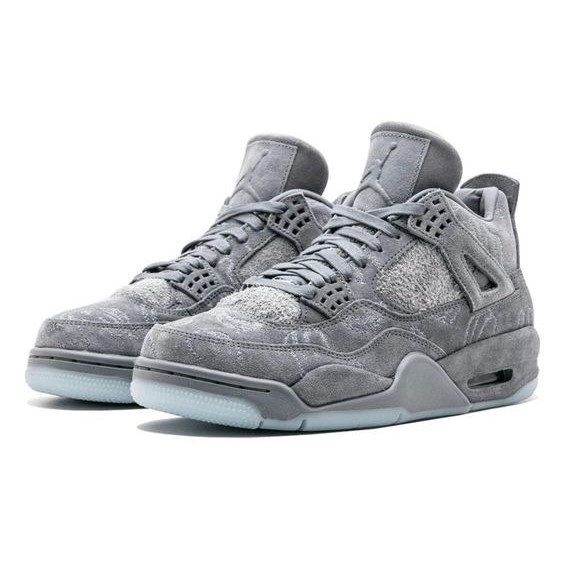 کفش جردن رترو کاز 4 طوسی Jordan 4 Retro Kaws