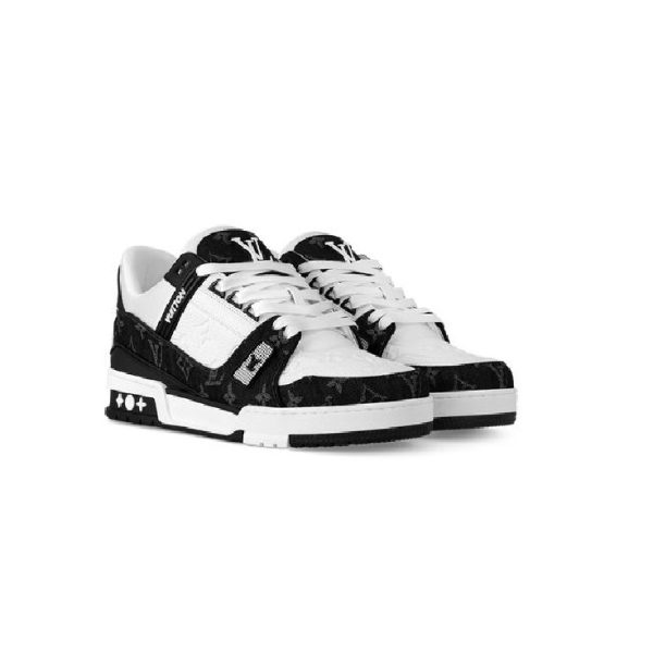 کتونی لویی ویتون ترینر مشکی Louis Vuitton LV Trainer