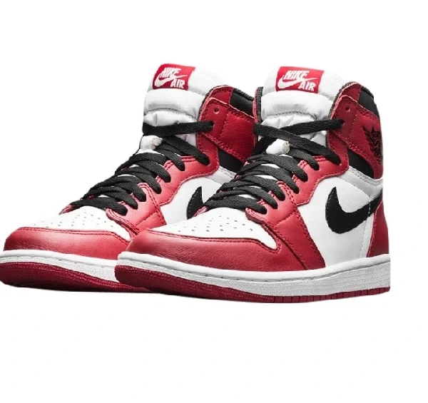 نایک ایر جردن ۱ ساقدار شیکاگو قرمز Nike air Jordan 1 high Chicago red