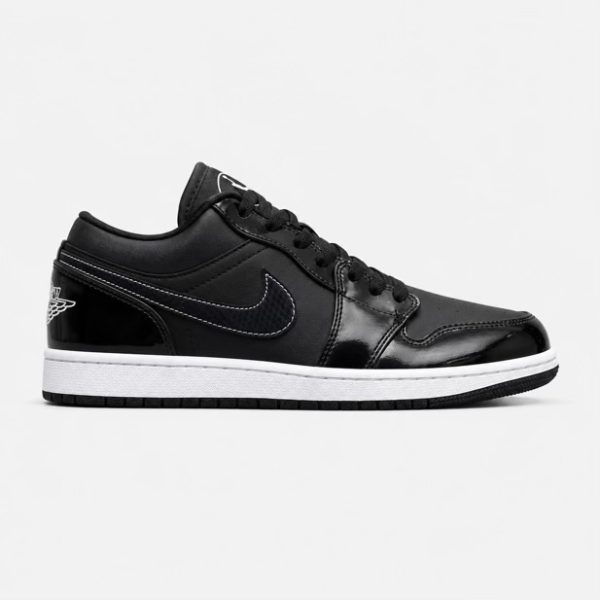 ایر جردن وان لو بنز Nike Air Jordan 1 Low Patent Black