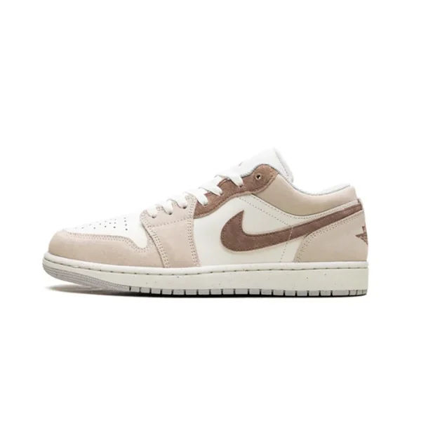 کتونى ایر جردن ١ قهوه ای روشن Air Jordan 1 Low Light Brown